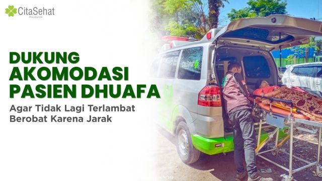 Dukung Akomodasi Pasien Dhuafa